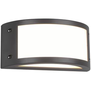 Wandlamp buiten | Kendal | 3000K | IP54 | 12W | Zwart | Trio
