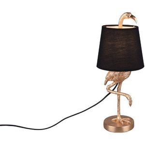 Reality Leuchten Tafellamp Lola Flamingo Goud 42cm