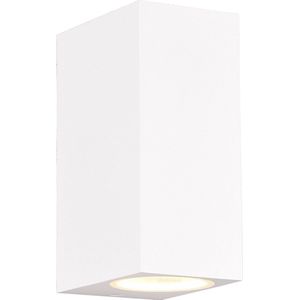 TRIO ROYA - Wandlamp - Wit mat - excl. 2x GU10 4,9W - Buitenverlichting - IP44