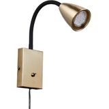 Trio Leuchten Wandlamp Wanda 1X GU10 max 10W Goud