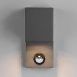 Trio Leuchten Roya Wandlamp 1x GU10 IP44 Bewegingssensor Antraciet