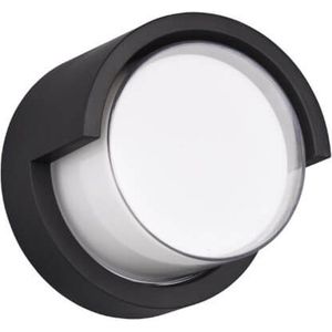 Reality Leuchten LED buitenwandlamp Puno, IP54, rond