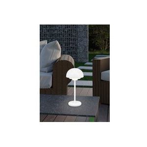 Reality, Tafellamp, Elliot incl. 1 x LED, SMD, 2,0 watt, 3000 K, 180 lumen. Lichaam: kunststof, mat wit Ø:13,5cm, H:30,0cm 4-traps aanraakschakelaar,