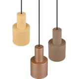 Trio Lighting Hanglamp Agudo, meerkleurig, 3-lamps, rondel
