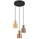 Trio, Tafellamp, Hanglamp Agudo 3-Pc E27 Multicolour