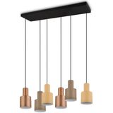 TRIO Agudo Hanglamp Multicolor - 6x E27