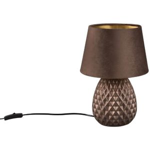 Klassieke tafellamp bruin 35 cm - Betty