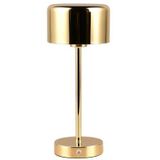 REALITY JEFF - Tafellamp - Messing gepolijst - incl. 1x SMD 1.5W - Touch functie - Oplaadbaar - Dimbaar