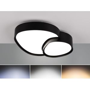 TRIO Leuchten LED Deckenleuchte »RISE, LED Deckenlampe 21W 2400 Lumen warmweiß bis kaltweiß 2700-6500K«, 1 flammig, Leuchtmittel LED-Board  LED fest integriert, Fernbedienung dimmbar Memoryfunktion Nachtlicht CCT Lichtfarbe wählbar