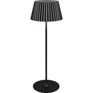 Reality Leuchten Suarez LED tafellamp, zwart, hoogte 39 cm, metaal