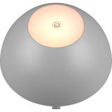 Reality Leuchten LED-Akkuleuchte  ¦ grau ¦ Maße (cm): B: 13 H: 30 T: 13.0 Lampen & Leuchten > Tischlampen - Sconto