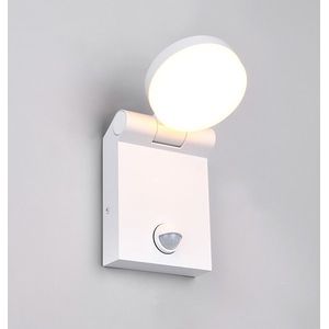 Wandlamp buiten met sensor | Adour | 2300-4000K | IP44 | Wit | Trio Lighting