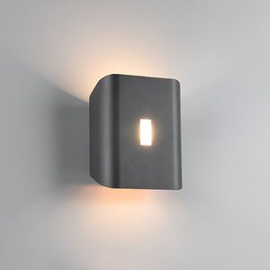 Wandlamp buiten | Santerno | 2300-4000K | IP44 | Antraciet | Trio Lighting