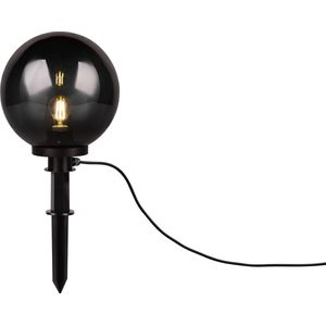 Priklamp buiten E27 | Bolo | Ø 30 cm | IP44 | Rookkleur | Trio Lighting