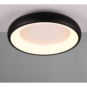 Moderne plafondlamp zwart 45cm inclusief dimbare LED - Cardona