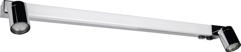 Trion - Rucola XL - Wandlamp - Chroom - 90 cm - 1x SMD LED - 1200 lumen - IP44