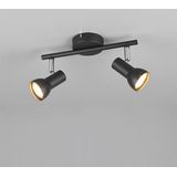 Reality - Spotlight Cantar 2-Lt - Tafellamp - Zwart - GU10