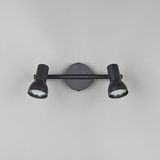 Reality - Spotlight Cantar 2-Lt - Tafellamp - Zwart - GU10