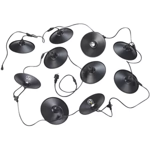 IJspegelverlichting koppelbaar | vanaf 3 meter | 114 LEDs | warm wit met twinkel | wit snoer | rubber