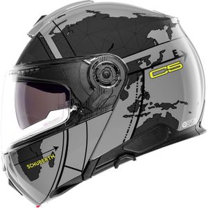 Schuberth C5 Globe - Systeemhelm - Grijs Zwart