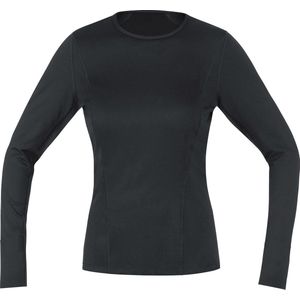 Gore Wear - M Base Layer - Thermoshirt - Dames - Zwart - Polyester