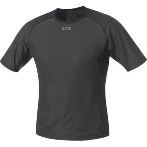 Gore Wear - M GWS Base Layer Shirt - Thermoshirt - Zwart - Windstopper