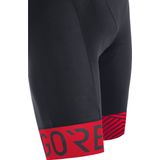 GORE WEAR C5 Optiline Bib Shorts Heren, zwart/rood