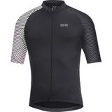 Gore - C5 Optiline Jersey - Zwart Wit - Materiaal: Ademend