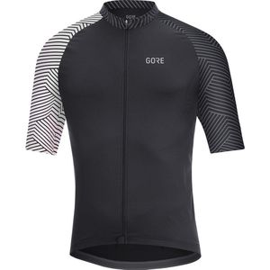 Gore - C5 Optiline Jersey - Zwart Wit - Materiaal: Ademend