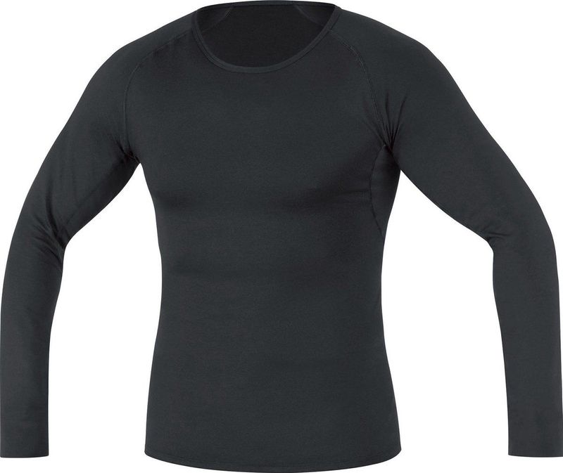 GORE WEAR Base Layer Thermo Longsleeve Shirt Heren, zwart