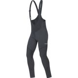 GORE WEAR C3 Windstopper Thermo Bib Tights Heren, zwart