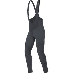 Gore Wear - C3 Gore Windstopper Bib Tights+ - Fietspanty - Zwart - Chamoisleren Inzetstuk