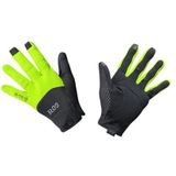 GORE WEAR C5, Gloves, uniseks-volwassene, Zwart/Geel (Black/Neon Yellow), 5