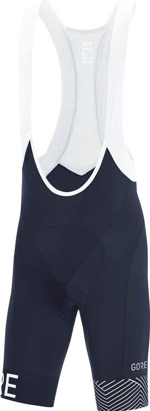 Gore Wear - C5 Opti Bib Shorts - Blauw Wit - Sportbroeken