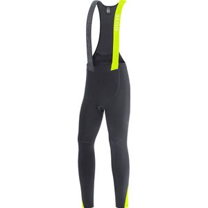 Gorewear Gore C5 Thermo Bib Tights+ - Black/neon Yellow