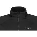 Gore Wear - C3 GTX I Thermo Jacket - Heren - Fleece Gevoerde Softshell - Zwart