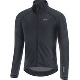 Gore Wear - C3 GTX I Thermo Jacket - Heren - Fleece Gevoerde Softshell - Zwart