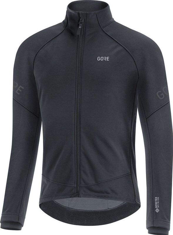 Gore Wear - C3 GTX I Thermo Jacket - Heren - Fleece Gevoerde Softshell - Zwart
