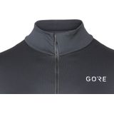 Gorewear - C3 - Thermo Jersey - Zwart - Fleece Gevoerd, Windbescherming, Reflecterende Details