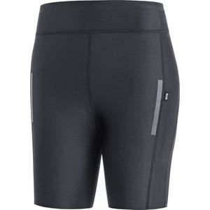 GOREWEAR - Impulse Short Tights - Hardloop-shorts - Zwart - Vochtafvoerend Materiaal