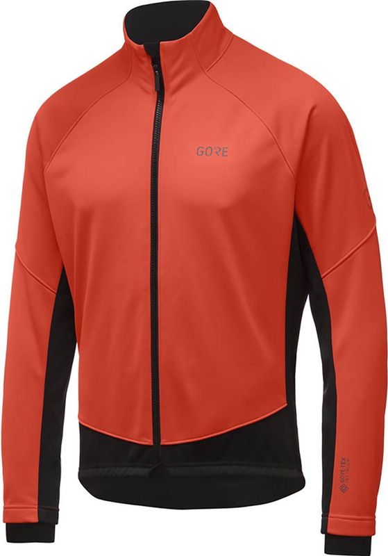 Gore - C3 Gore-Tex Infinium Thermo Jacket - Oranje - Fleece Gevoerd Softshell