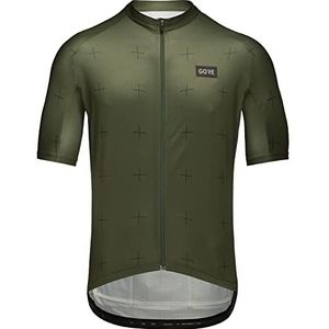 GORE WEAR Fietstrui met korte mouwen voor heren Daily, S, donkergroen/zwart