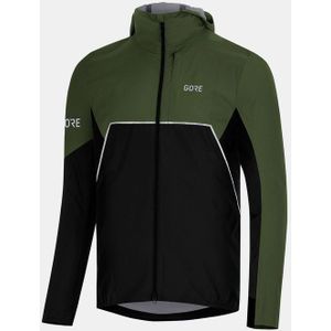 GORE WEAR GTX, Jackets, heren, Zwart/Groen (Black/Utility Green), M