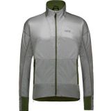 GORE WEAR Drive Herenjack - Lab Gray / Utility Green - 1 stuk