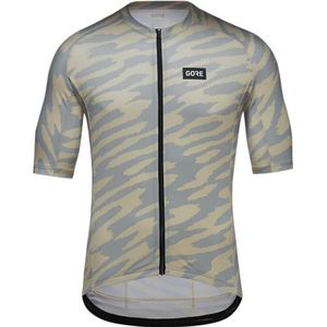 Gorewear Spirit Organic Camo Jersey Mens - Tech Beige / Lab Gray