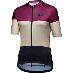 Gorewear - Spirit Stripes - Jersey - Process Purple / Tech Beige - 51% Polyester, 49% Gerecycled Polyester
