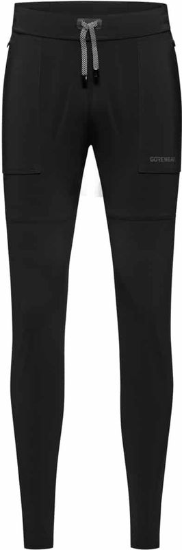 Gore Wear - Everyday Pants - Slim Fit Hardloopbroek - Zwart - 4 Weg Stretchstof