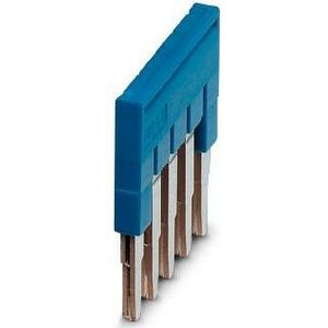 Phoenix Contact doorverbindingsbrug voor rijgklem 4-polig 5,2 mm - blauw per 50 stuks (FBS 5-5 BU)