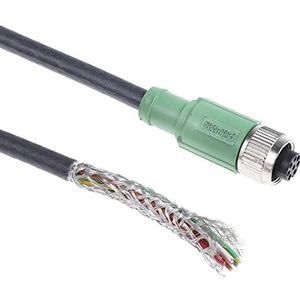 Sensor-/Actuator Connector - 10 Meter - Halogeenvrij PUR - A-gecodeerd