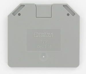 Phoenix D-UT 16 Deckel, für die Klemmen UT ..-PE